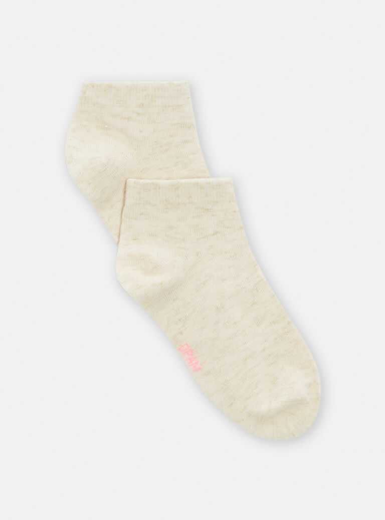 Socquettes brillantes pour fille