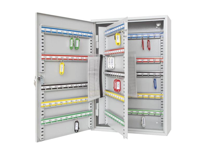 WEDO Schlüsselschrank mit Schlüsselöffnung, 150 Schlüssel Schlüsselschrank