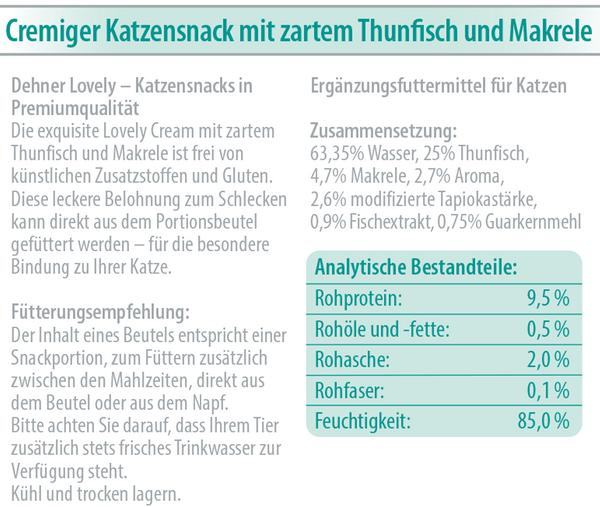 Dehner Premium Lovely Katzensnack Mein
