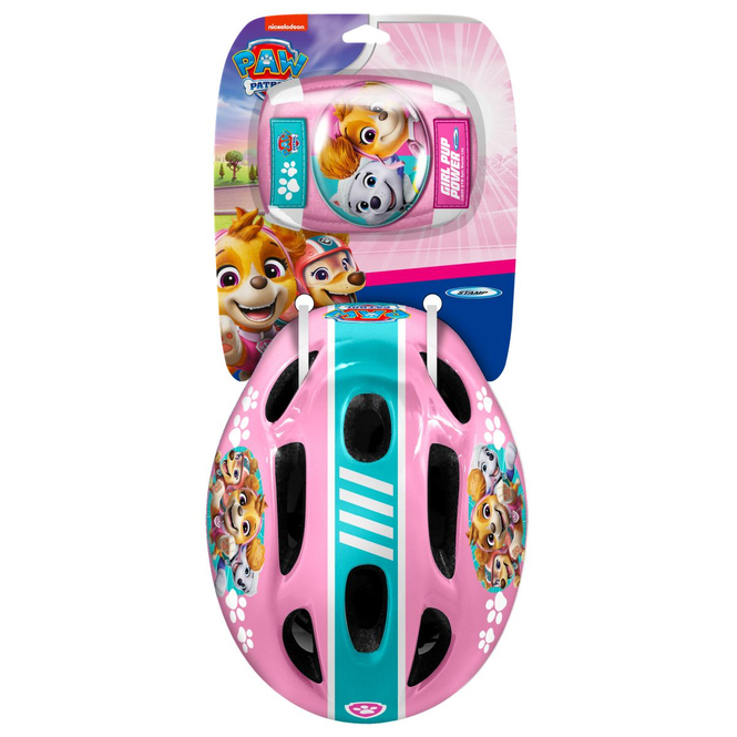 Paw Patrol - Combo Set - Helm, Ellenbogen- und Knieschutz