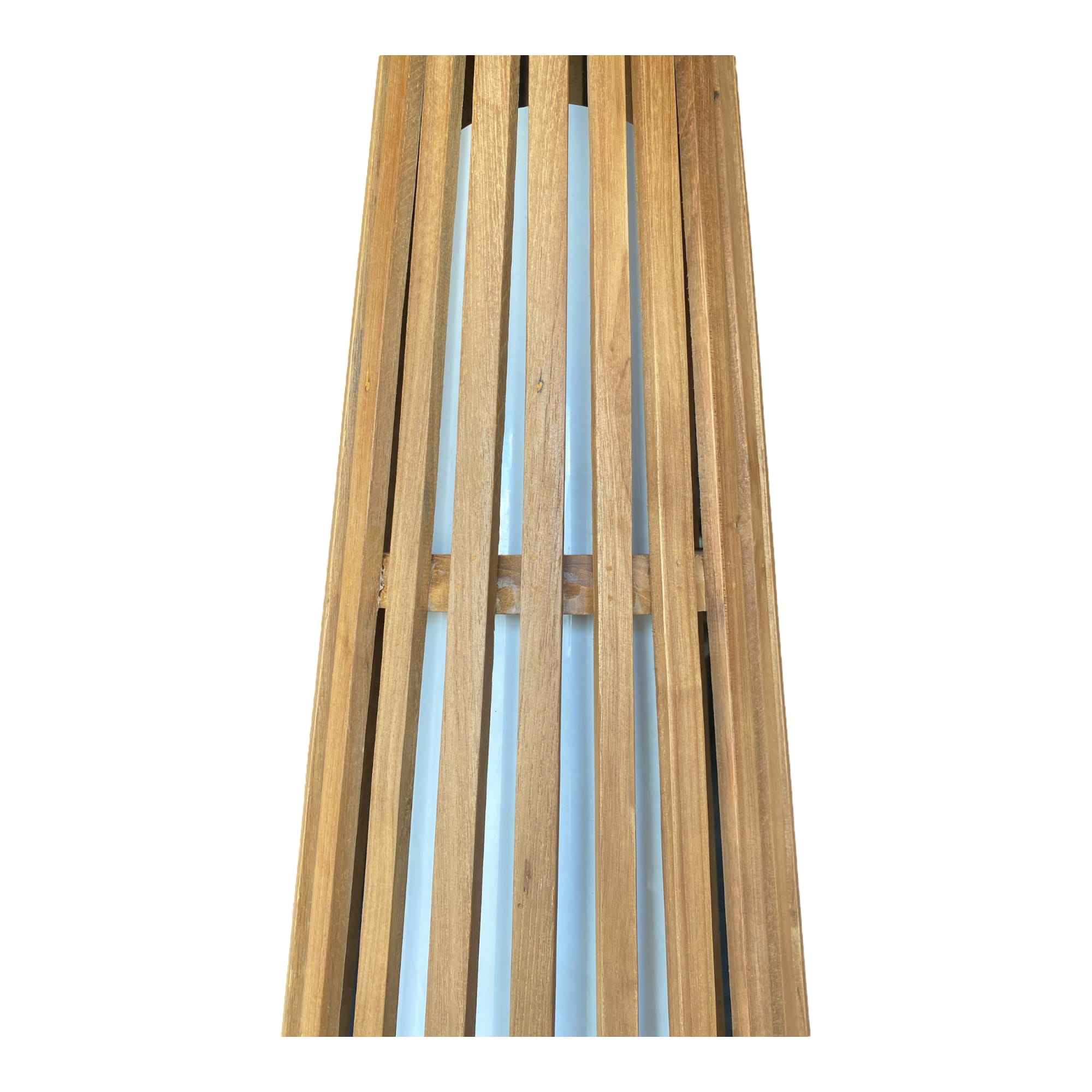 Interieurdirekt – Vloerlamp Anto – Teakhout – 120cm – Naturel