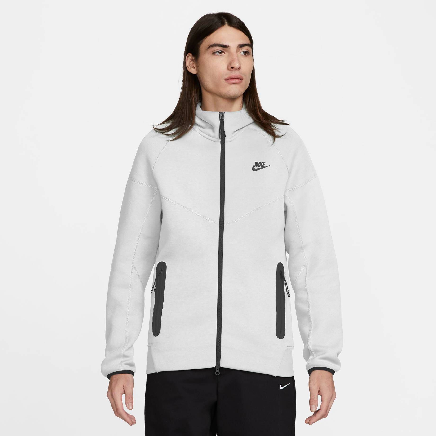 Nike Sportswear| Herren Sweatjacke mit Kapuze TECH FLEECE Regular Fit