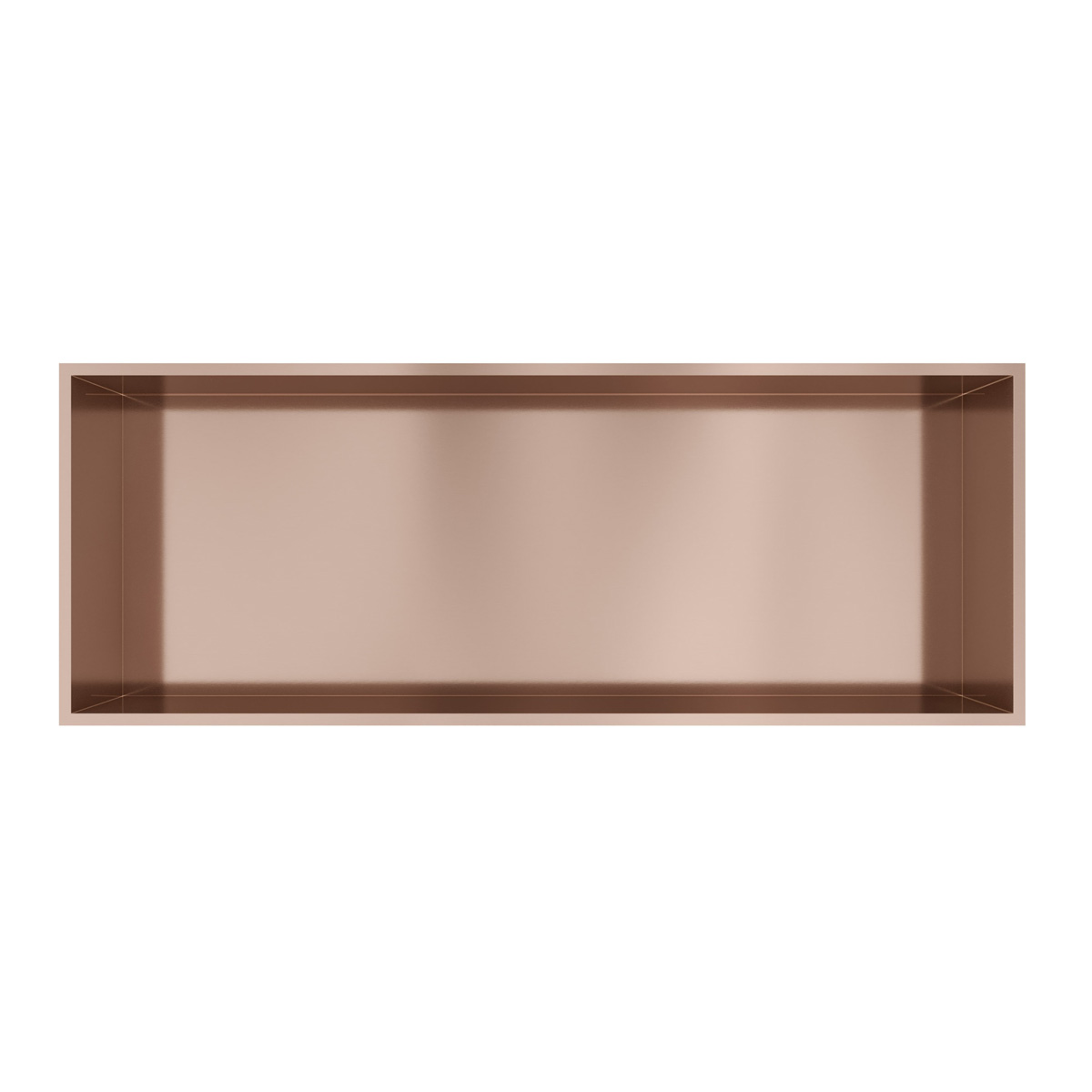 Hotbath &More inbouwnis 30x80x10cm geborsteld koper PVD