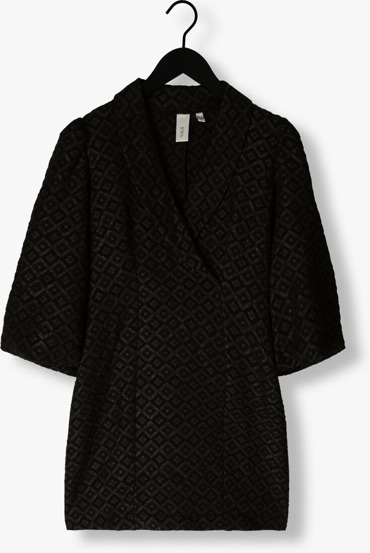 Y.A.S. zwarte y.a.s. mini jurk yascisca 3/4 dress