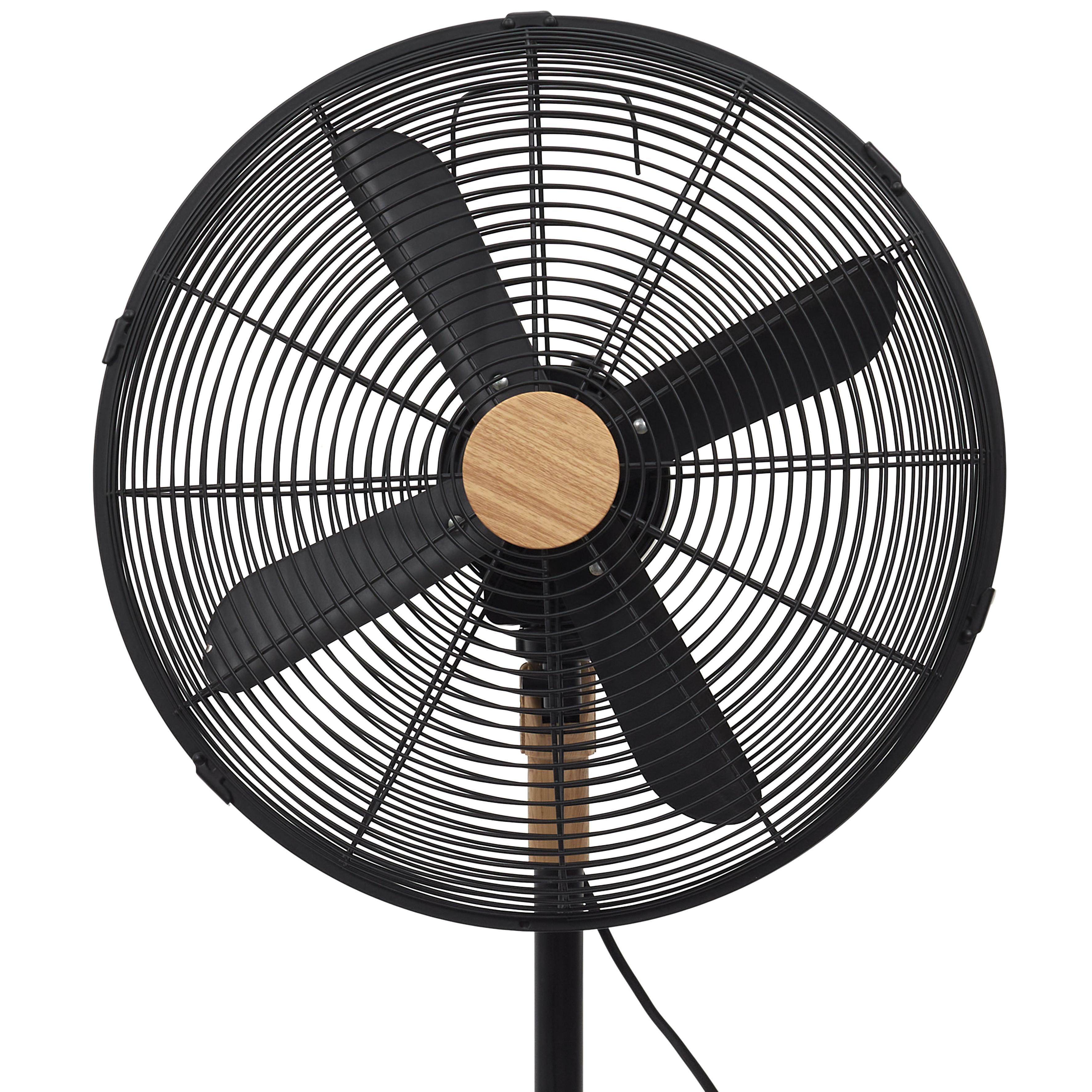 VENTILATEUR SUR PIED DIA40CM NOIR M1