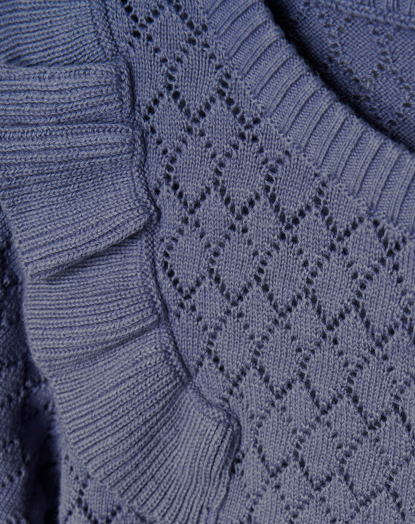 Strickjacke FOLKSTONE in graublau