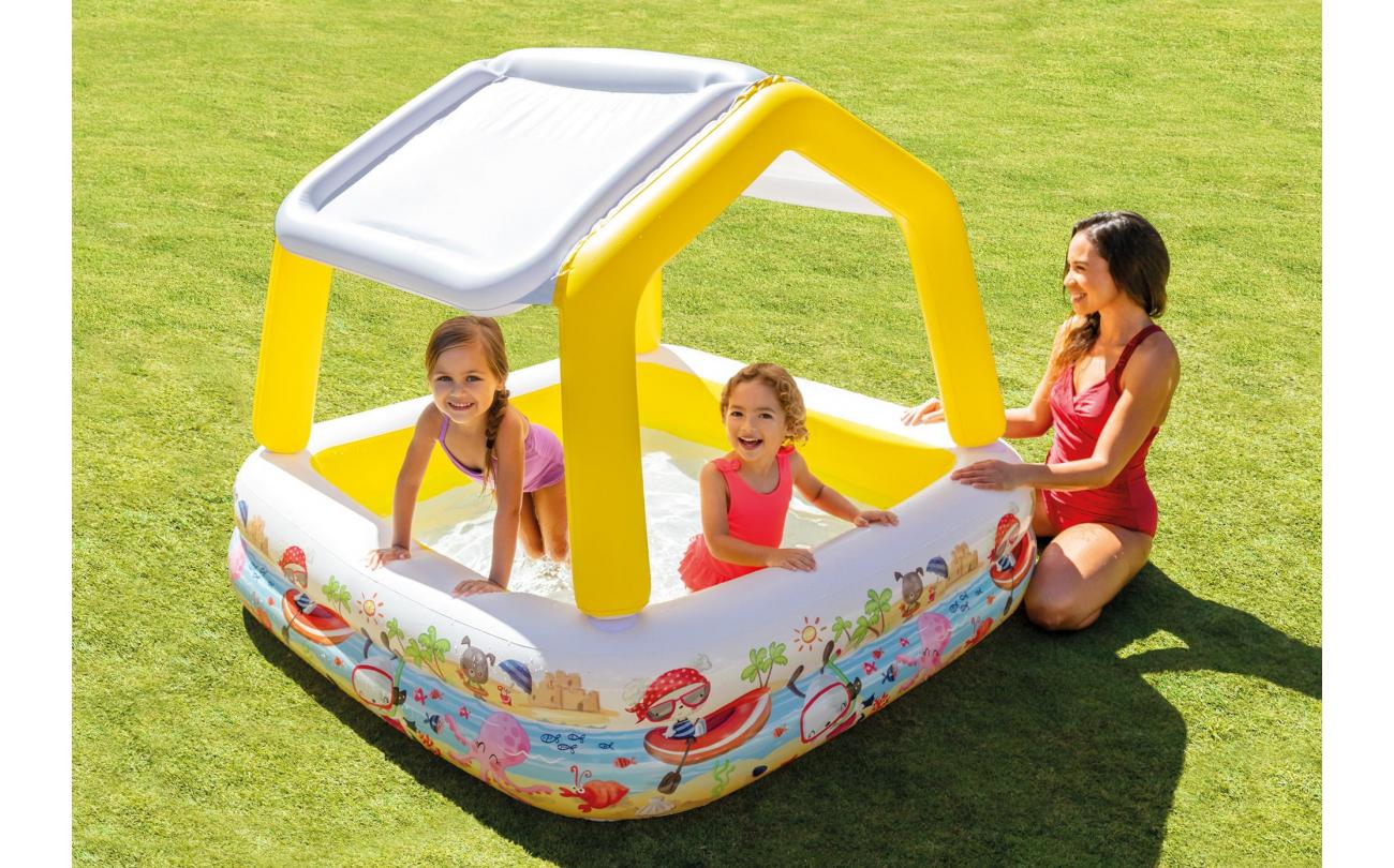 Intex Sun Shade Pool opblaaszwembad met dak