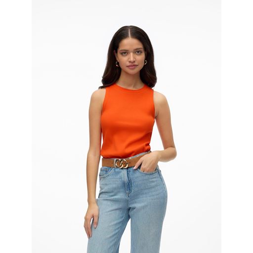 Vero Moda Lavender Top, Tangerine Tango, XL