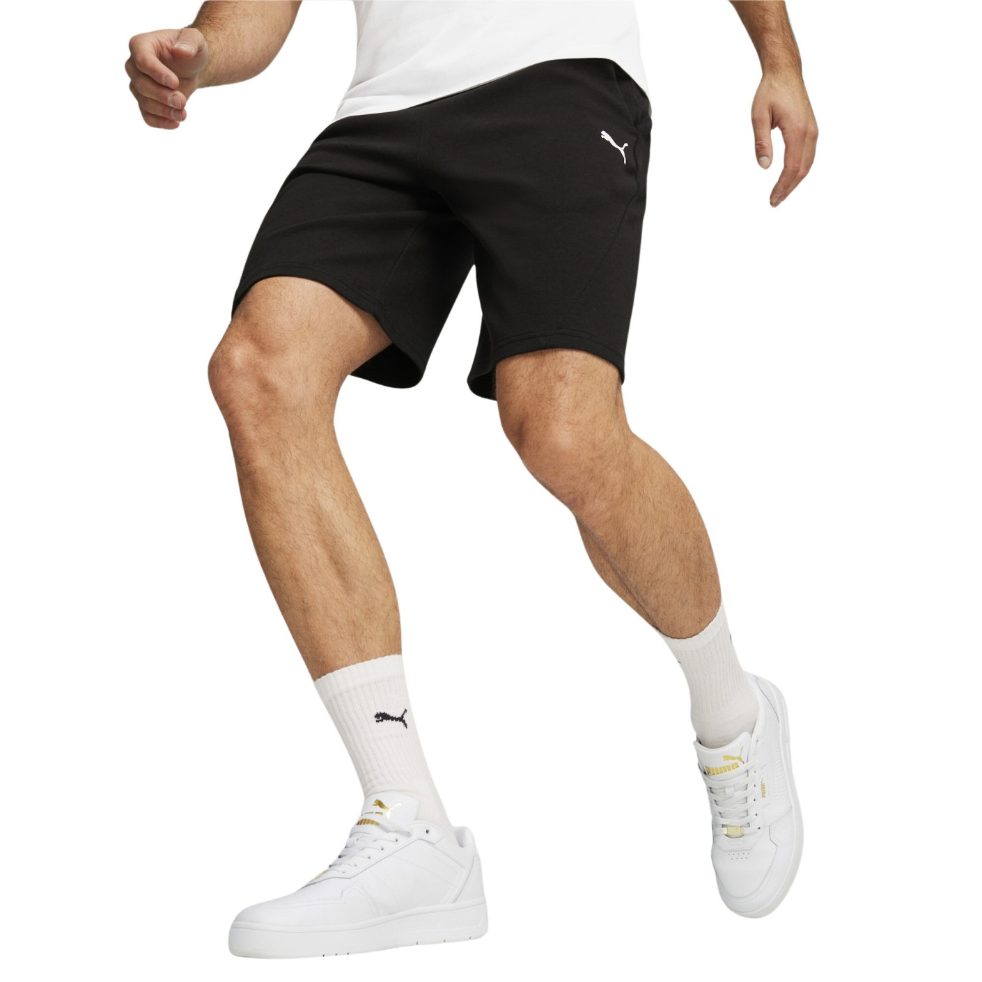 PUMA Rad/Cal Broekje 9-inch Zwart Wit