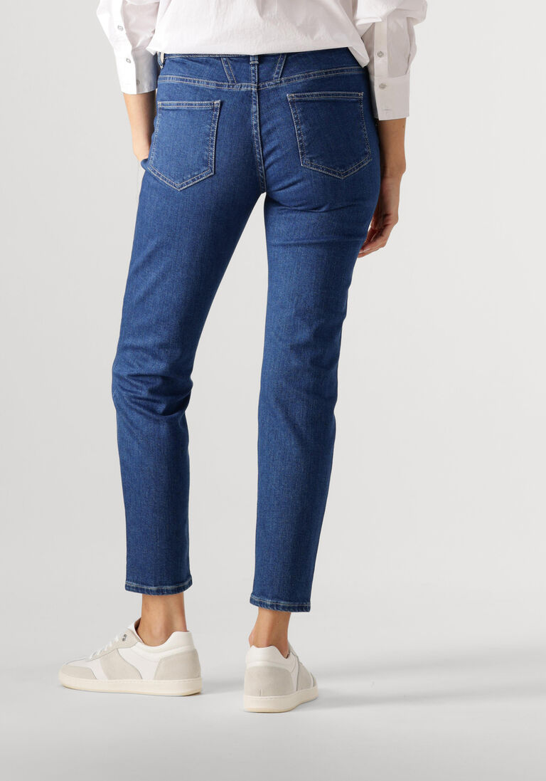 blauwe closed skinny jeans baker