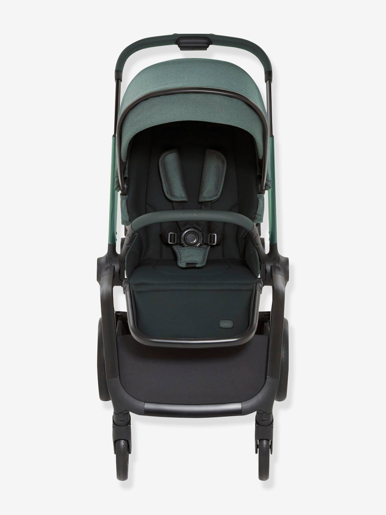 Carrinho de bebê Mysa Chicco, cinza