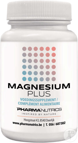 Pharmanutrics Magnésium Plus Complément Alimentaire À Base De Vitamines Et Minéraux 90 Comprimés
