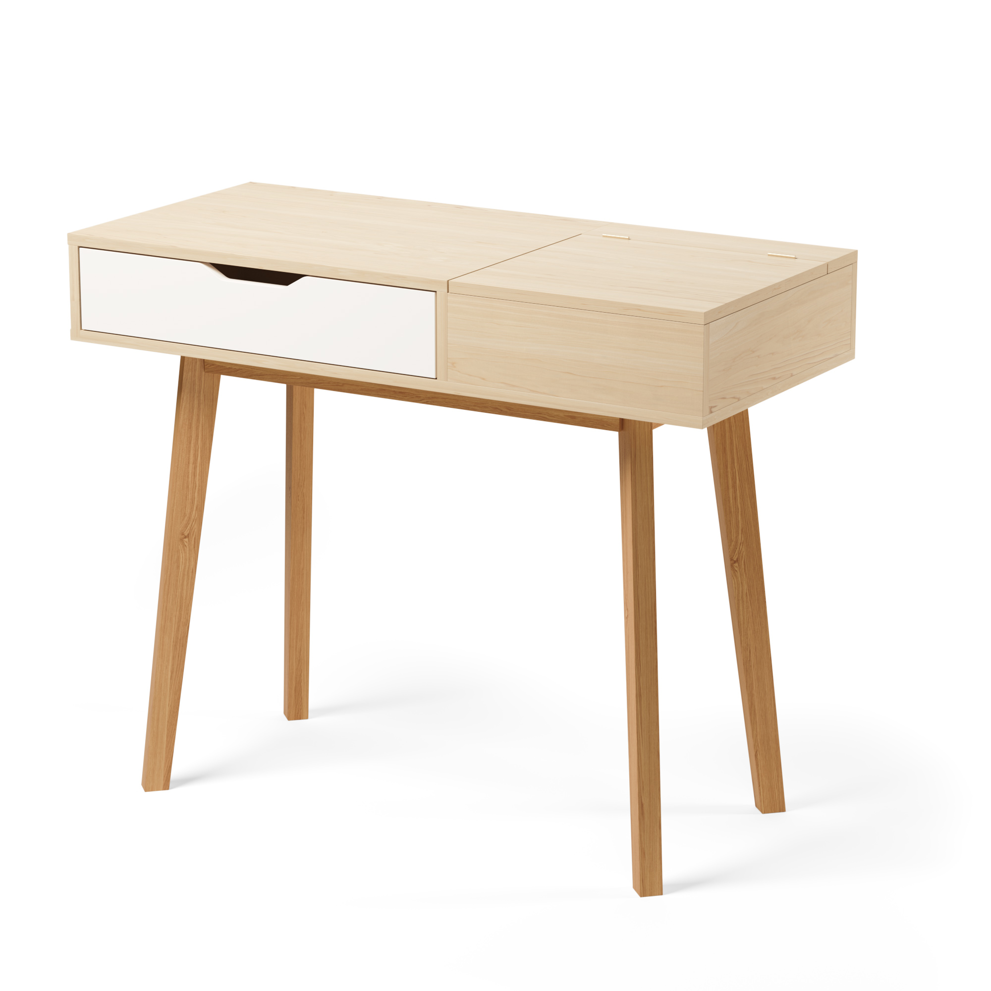 Schminktisch mit Schublade Holz CARLA
