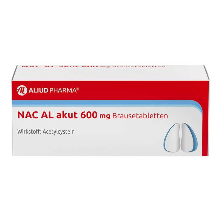 NAC AL akut 600 mg Brausetabletten, 20 St