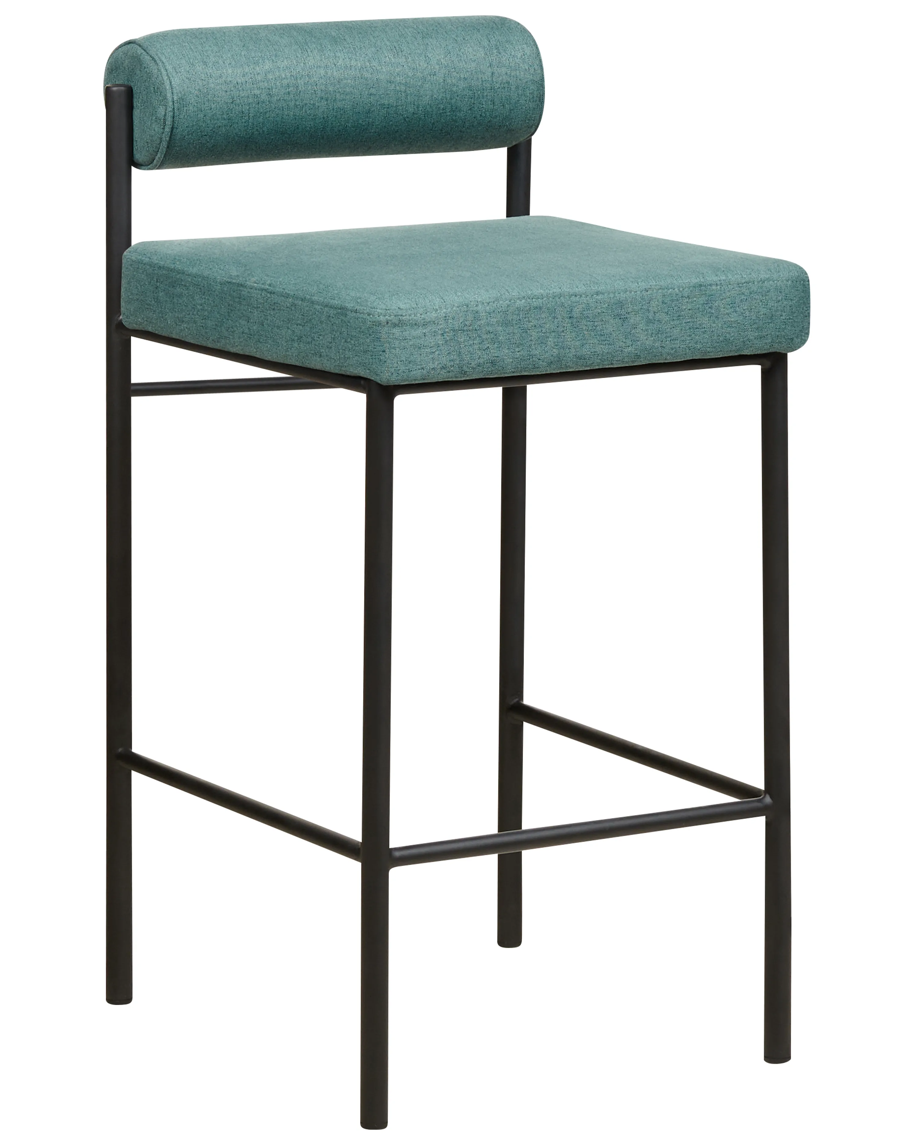 Set van 2 barstoelen AMAYA Groenblauw