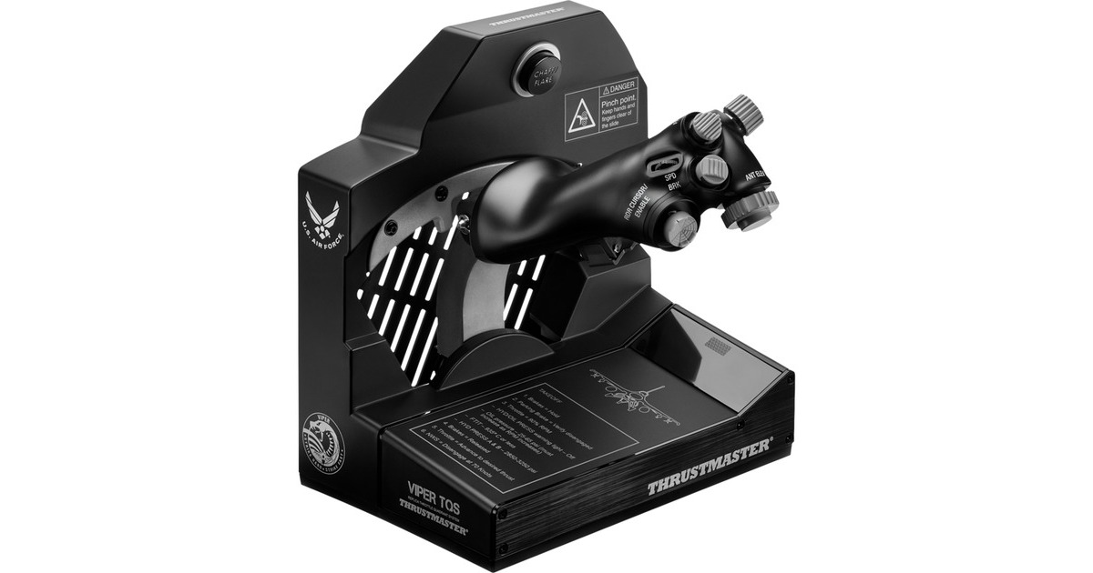 ThrustmasterViper TQS joystick  (Zwart)