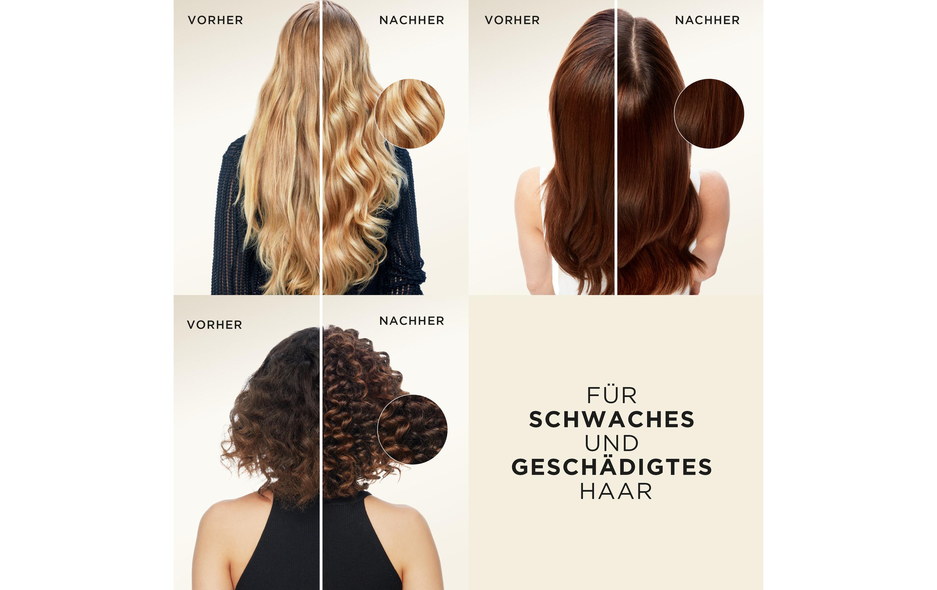 Shampoo 3in1 Repair and Care 400 mlHaarshampoo regeneriert und nährt das Haar