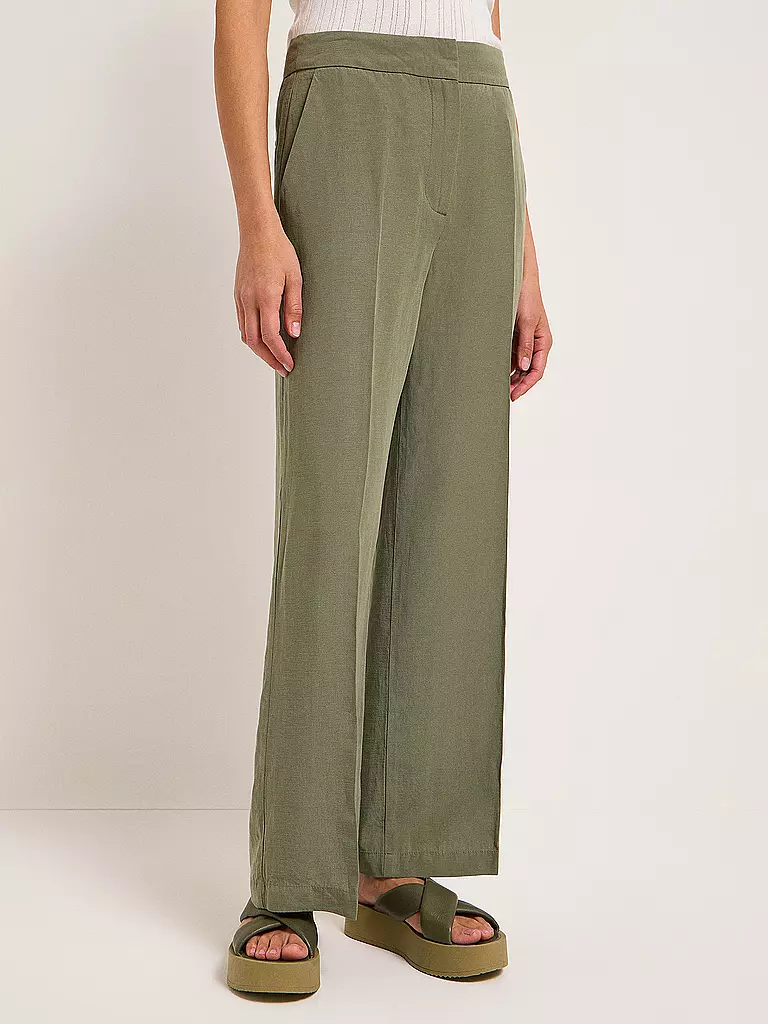 LANIUS Marlenehose grün