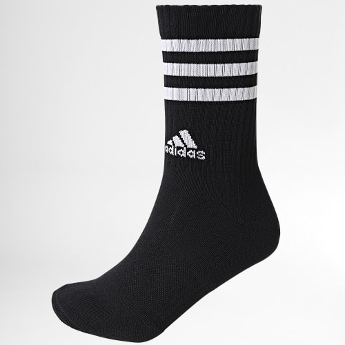 Lot De 3 Paires De Chaussettes IC1323 Noir Blanc Gris Chiné