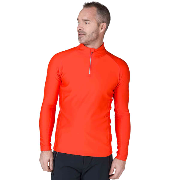 Sweat polaire ROSSIGNOL CLASSIQUE 1/2 ZIP OXY ORANGE