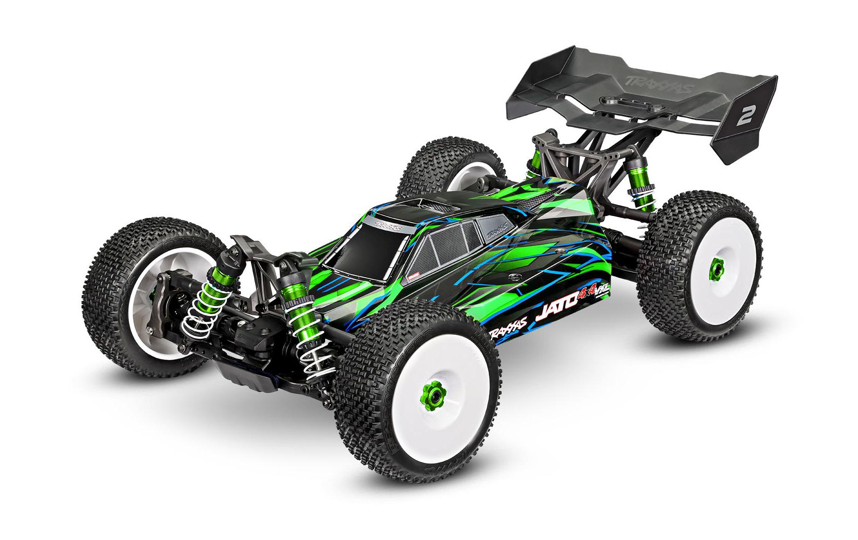 Buggy Jato 4 x 4 VXL, Grün 1:8<br>Jato 4 x 4 VXL mit einer Geschwindigkeit von über 96 km/h