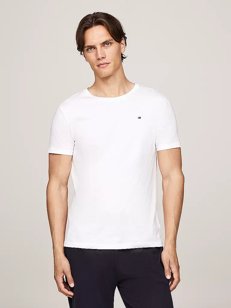 TOMMY HILFIGER T-Shirt 3er Pkg  weiss
