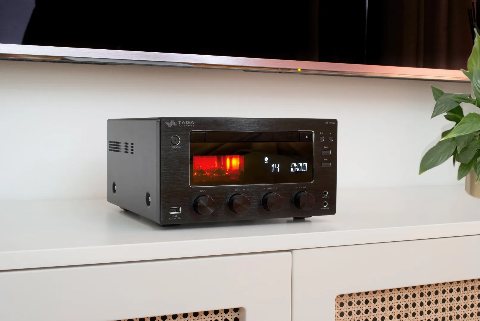 Taga Harmony HTR-1000 CD v3 Noir Amplis hi-fi stéréo