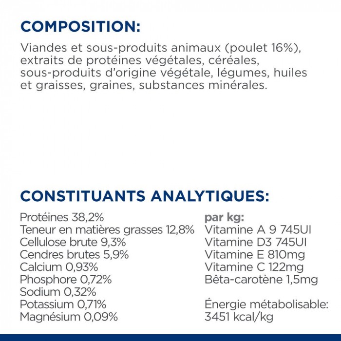 HILL'S Prescription Diet Metabolic au Poulet - Croquettes pour chat