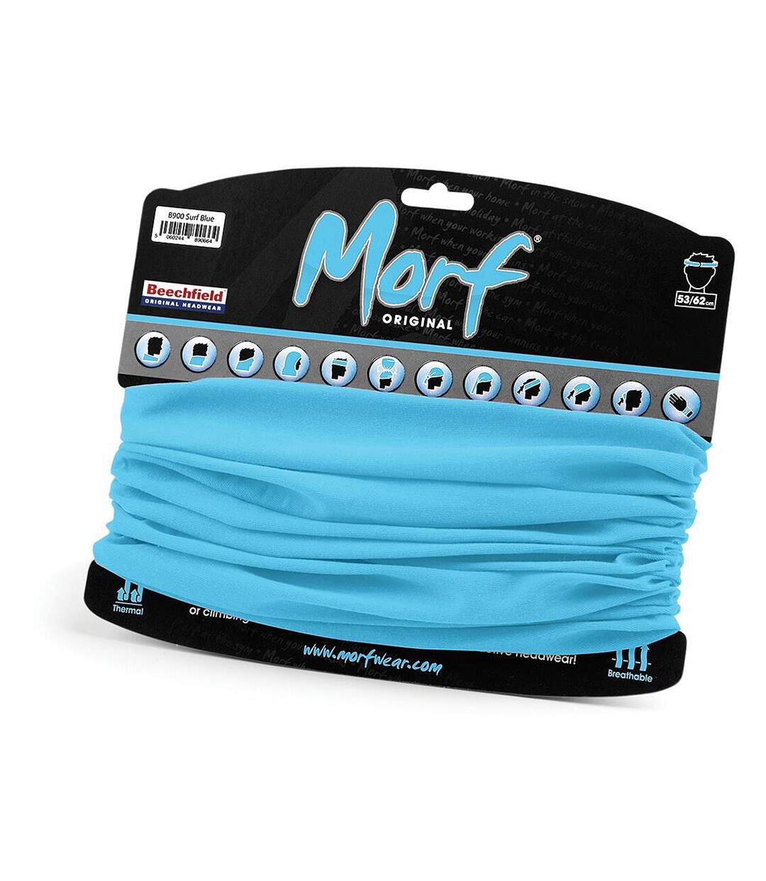 Beechfield - Echarpe multi-fonction - Femme (Bleu surf) (Taille unique) - UTRW266