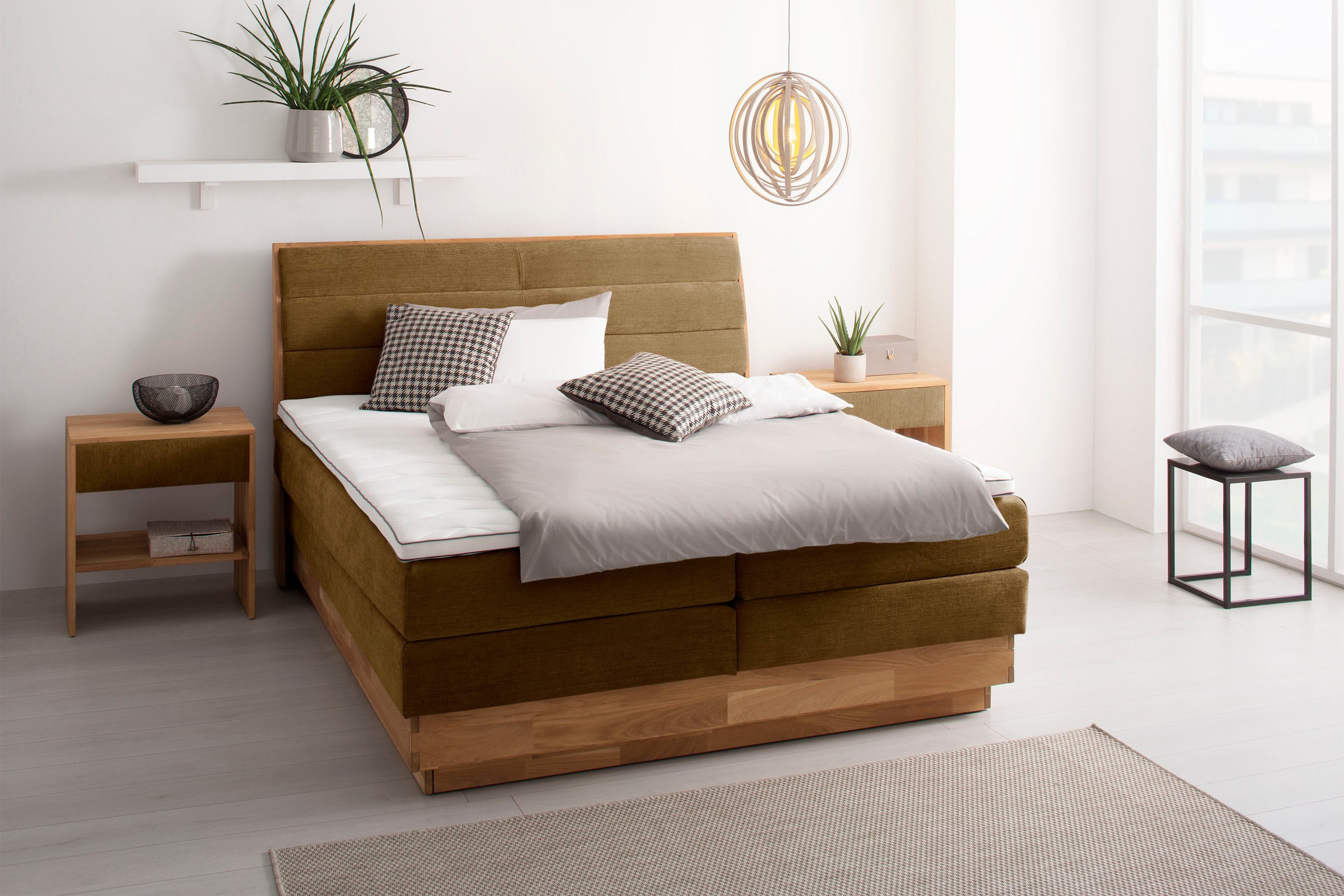 GOODproduct Nachttisch »Callum« passend zur Boxspringbett-Serie Jelle