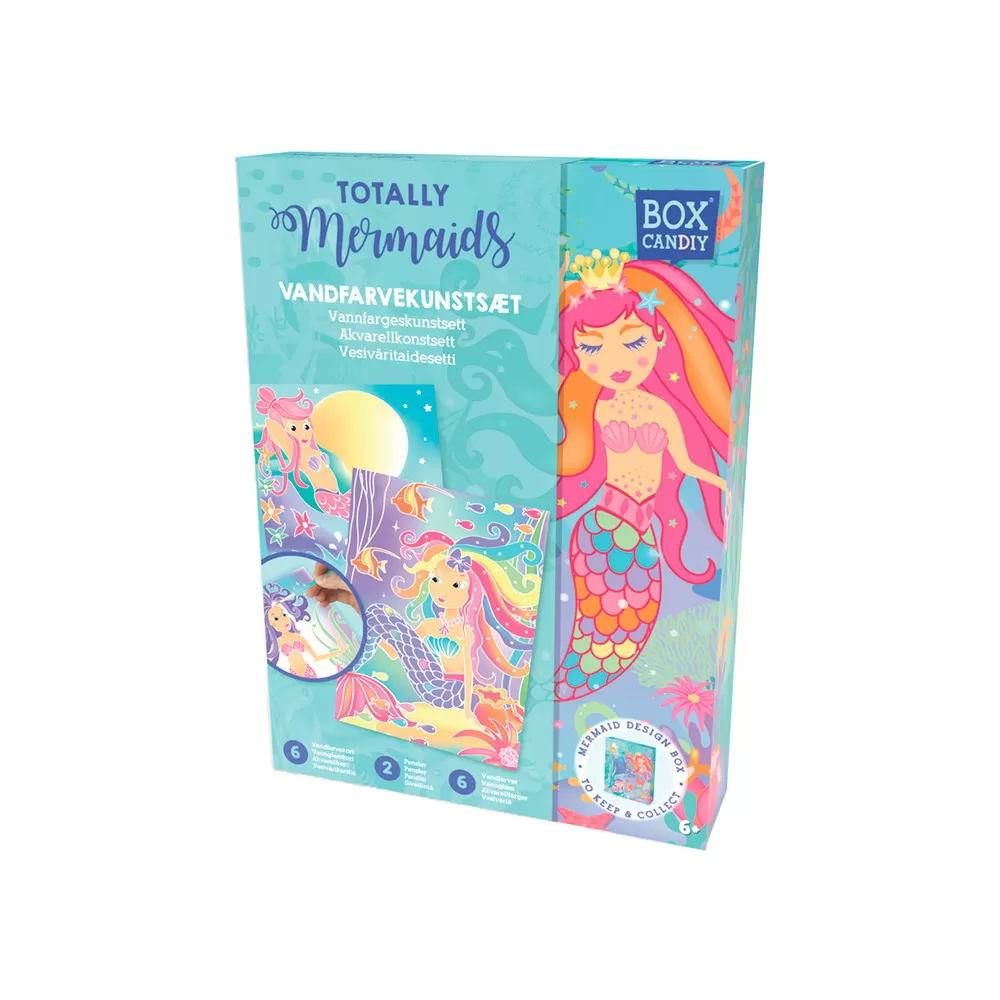 BOX CANDIY Watercolor Art - Totally Mermaids - 1 stk