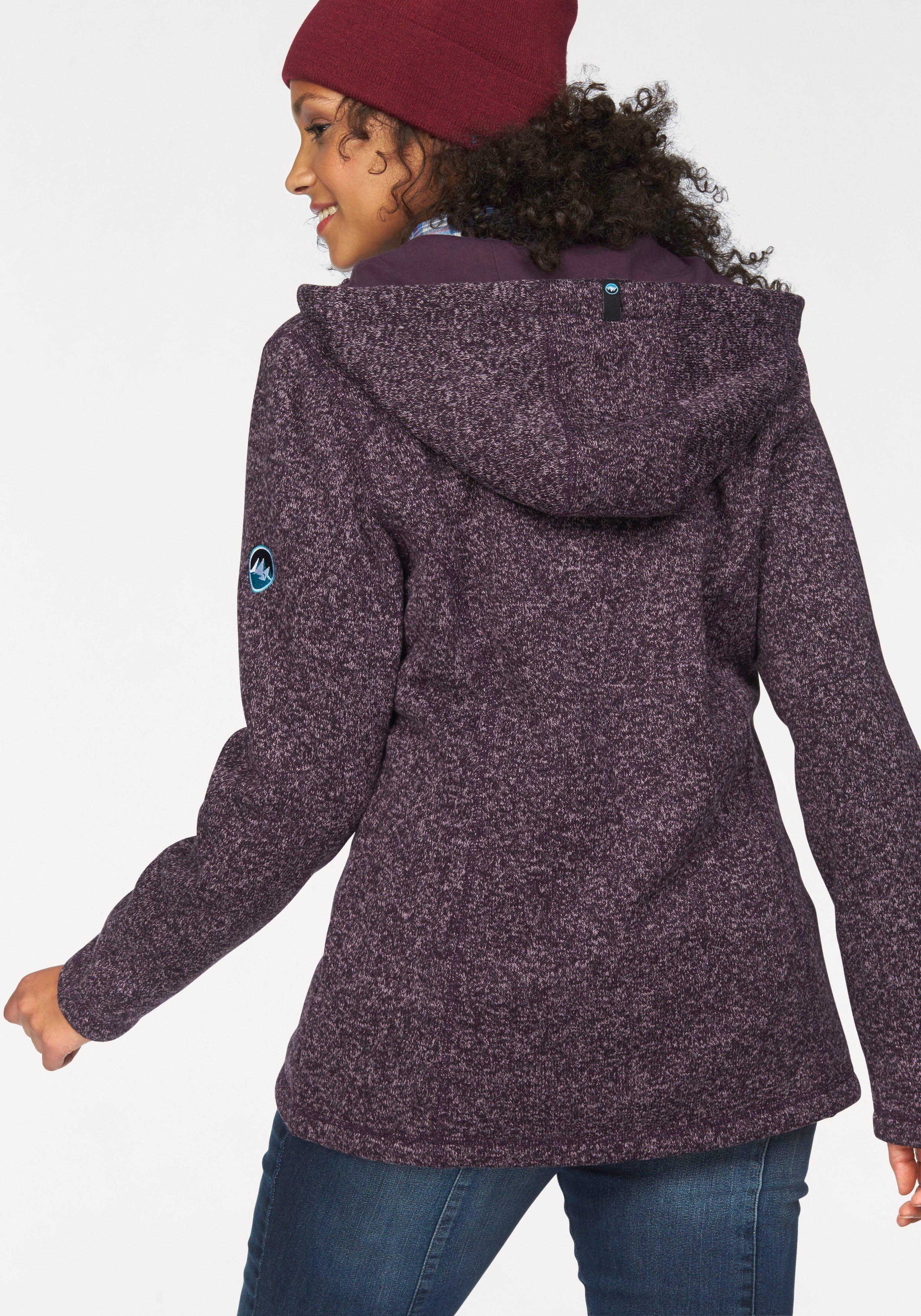 Strickfleecejacke