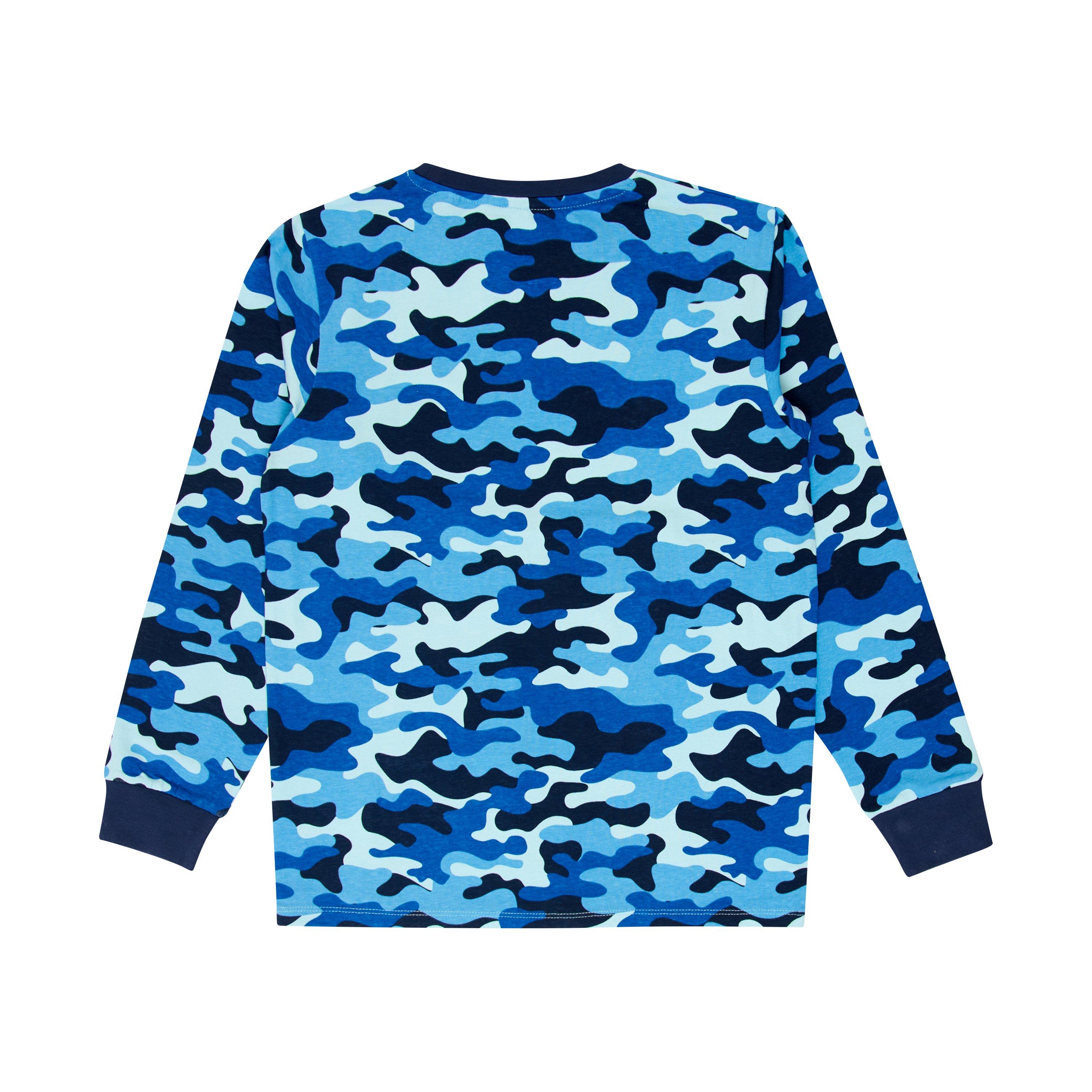 Firetrap Kids Boys Camo Pyjama Set