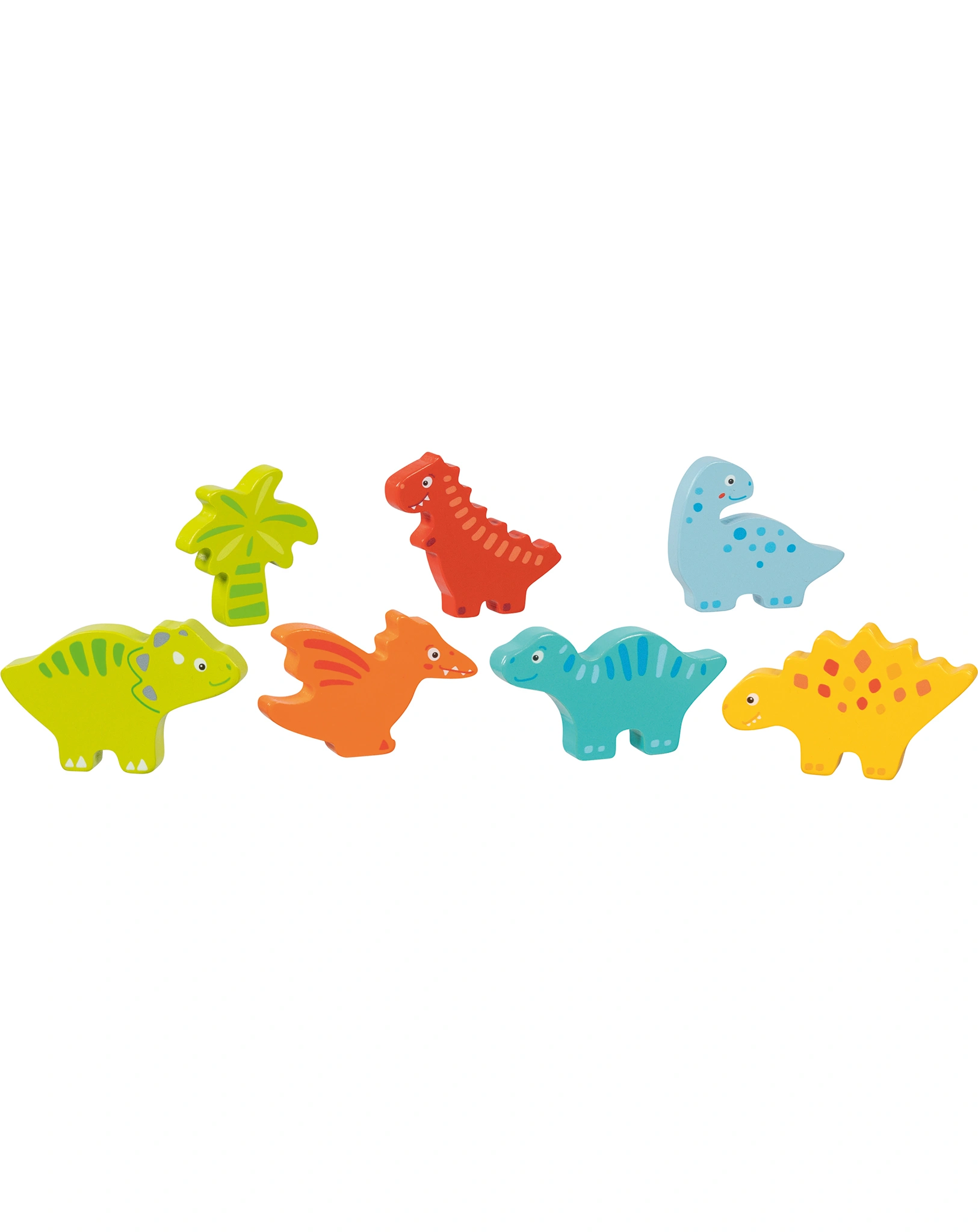 Einlegepuzzle DINOSAURIER aus Holz