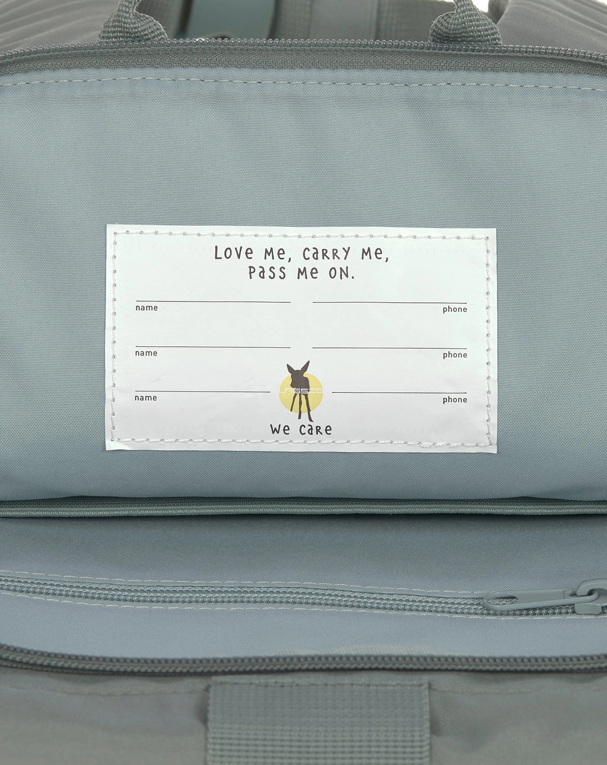 Kinderrucksack ROLLTOP (26,5x15x39) in grün