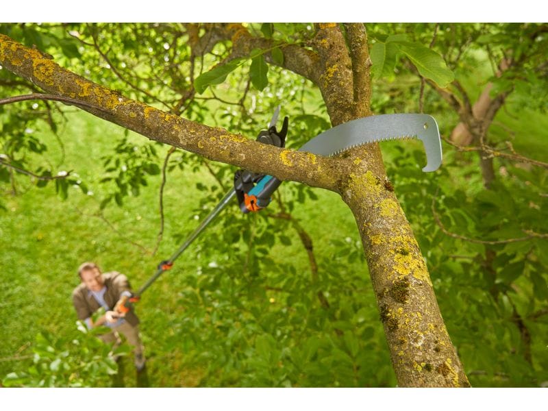 GARDENA Baumschere Set, StarCut Pro L StarCut Pro L & Sägeaufsatz zum Erreichen hoher Äste