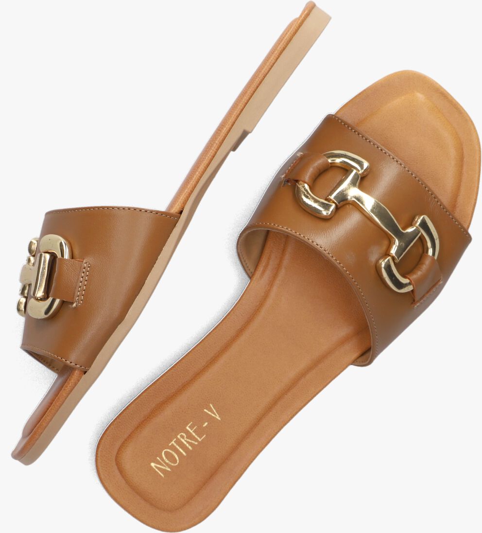 NOTRE-V camel notre-v slippers 886l