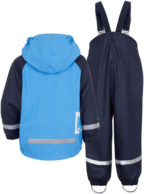 Didriksons Rainman  Fleecefôret Regnsett, Breeze Blue
