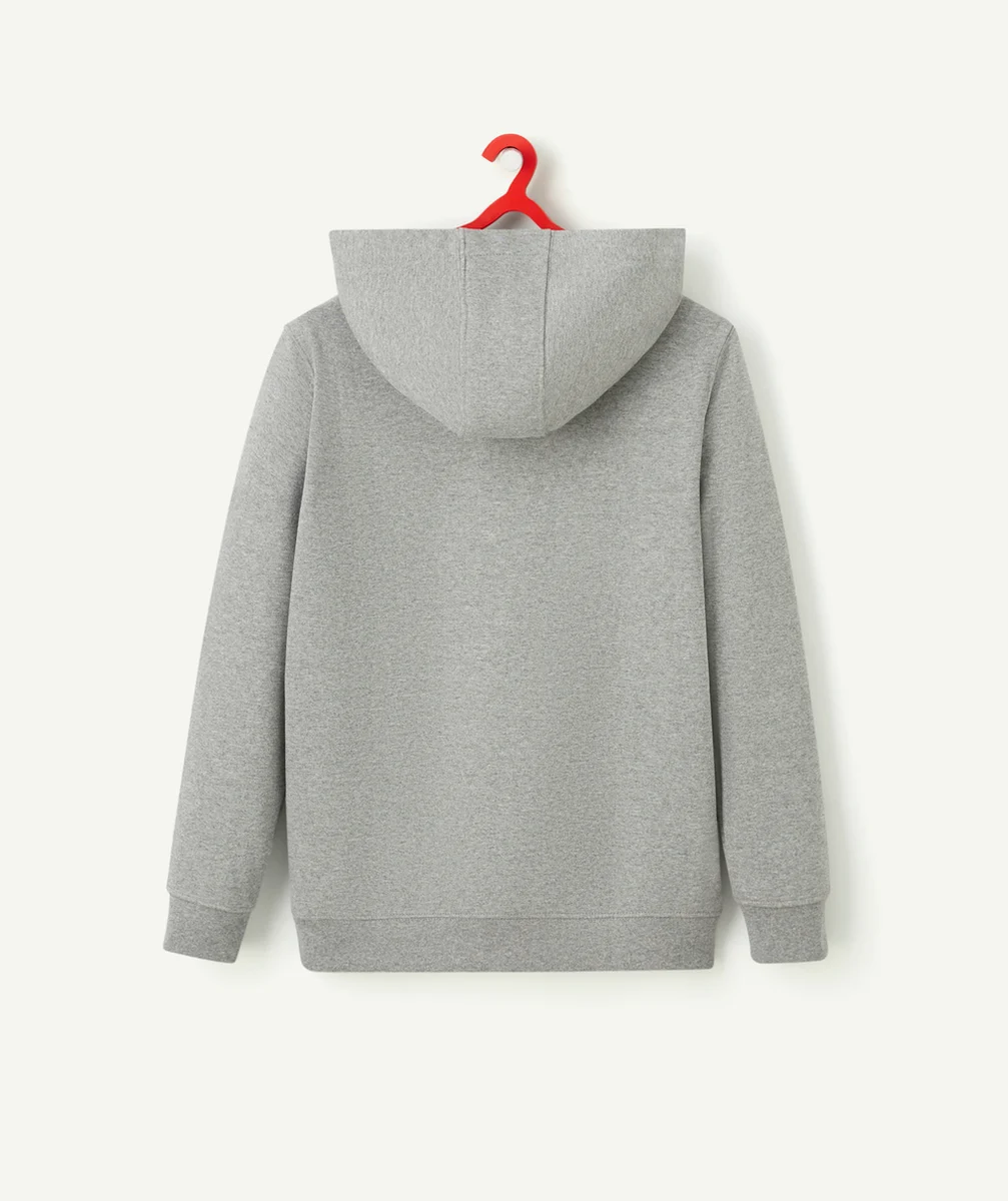 VANSSWEAT À CAPUCHE GRIS STYLE 76
