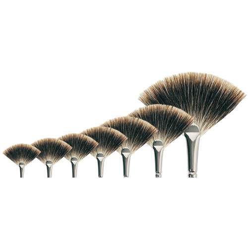 Raphaël® Kevrin Serie 3675 Dachshaar-Fächerpinsel