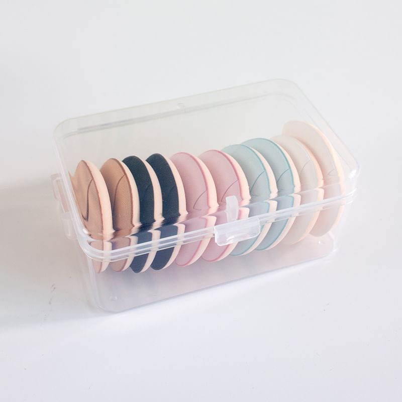 Candy Drop - Mini vingerpoederdons / Etui / Set (Diverse ontwerpen)