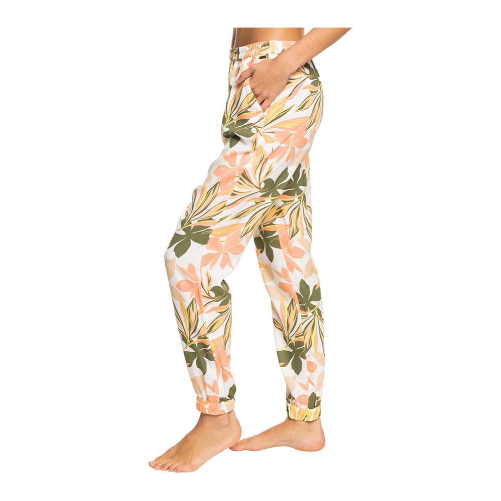 Roxy PT EASY PEASY - Pantalon Femme bright white subtly
