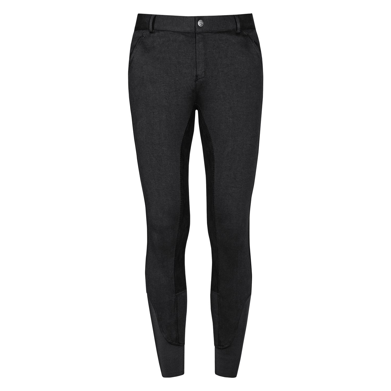 black forest Gesäßeinsatz-Reithose Genua Bio - schwarz