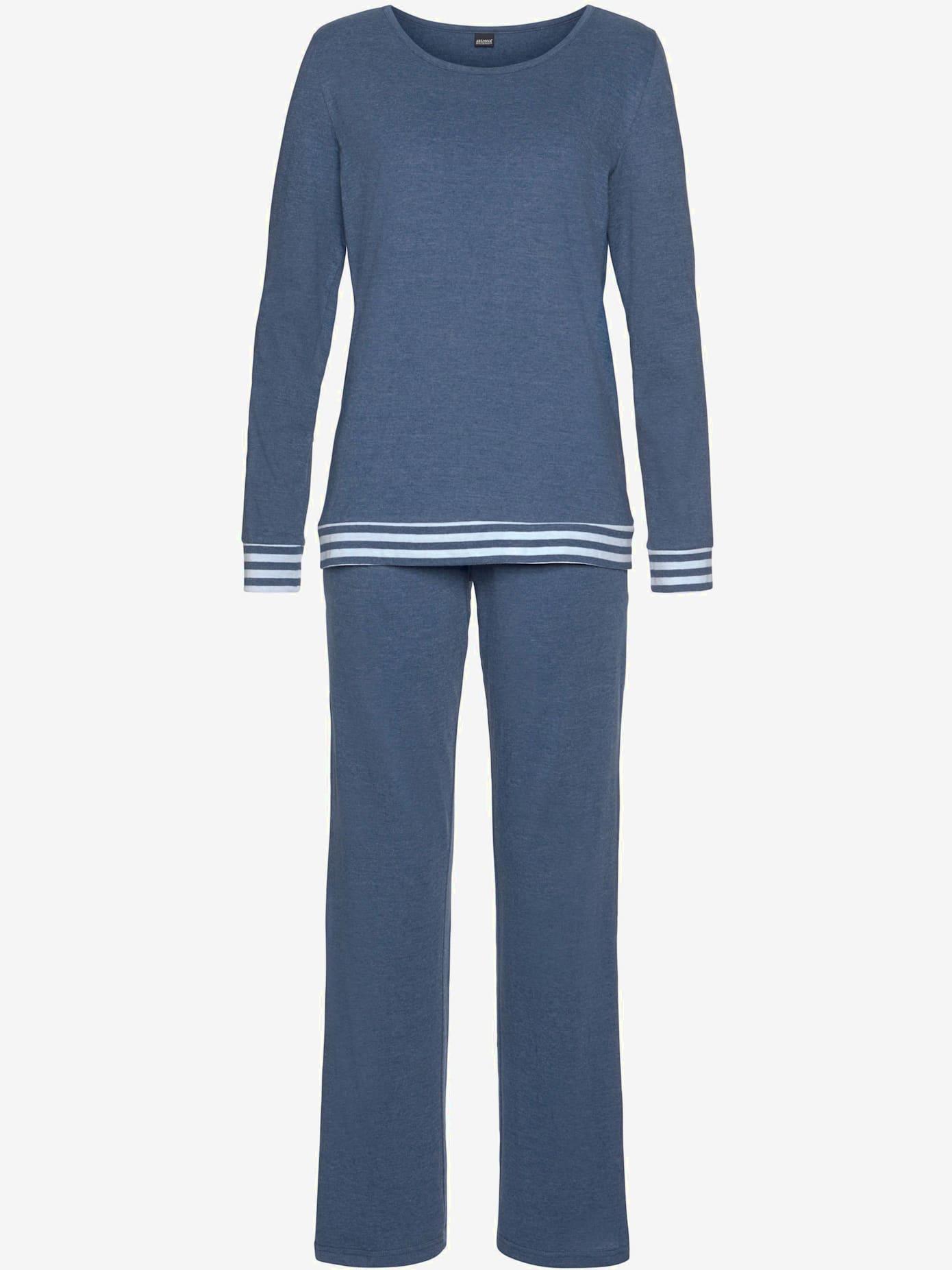 Pyjama basique chiné