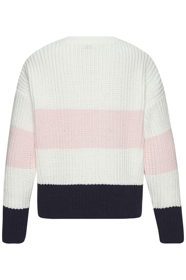 LASCANA Strickpullover , mit modischen Querstreifen, legere Passform, bequem