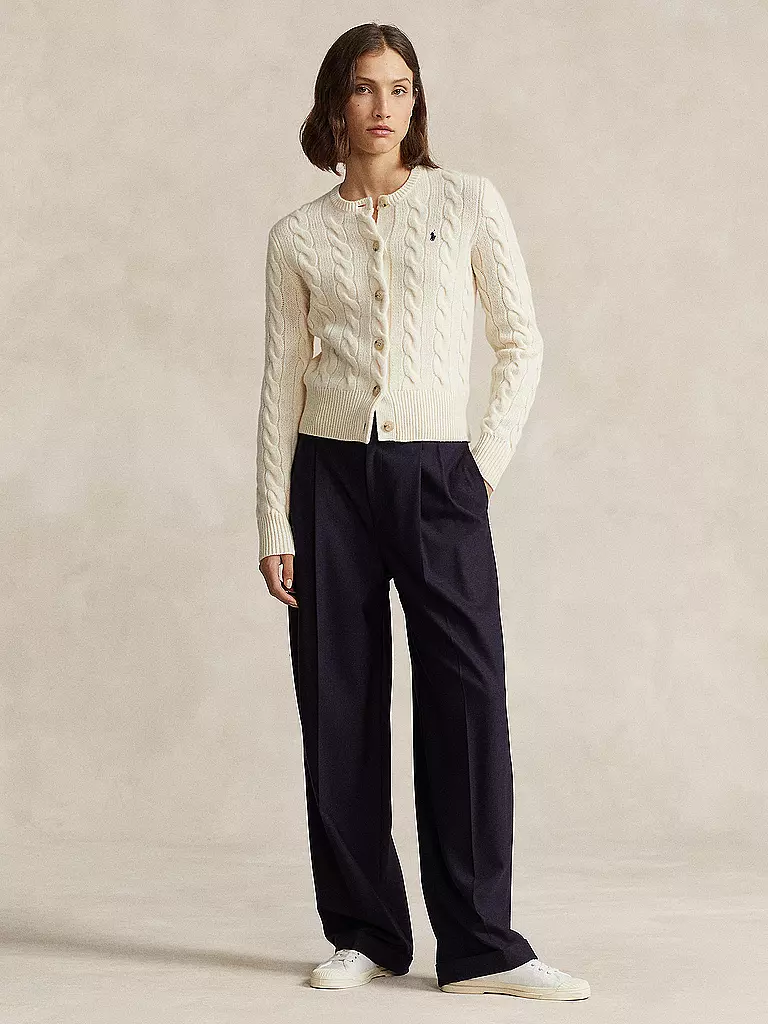 POLO RALPH LAUREN Cardigan Slim Fit beige