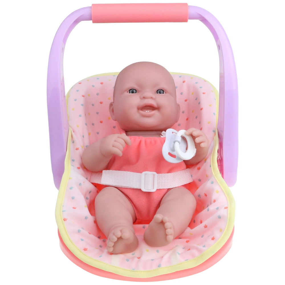 Vieles zum Lieben – Baby mit Tragesitz