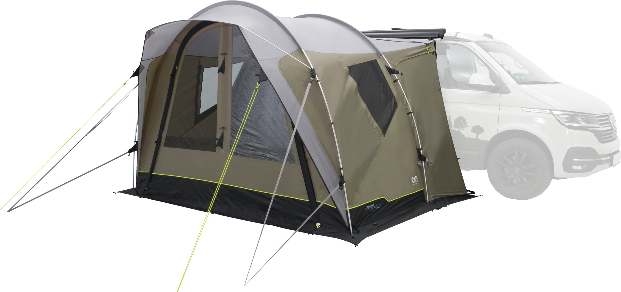 Outwell Seacrest Vorzelt für Campingbusse 1 bis 2 Personen Grün