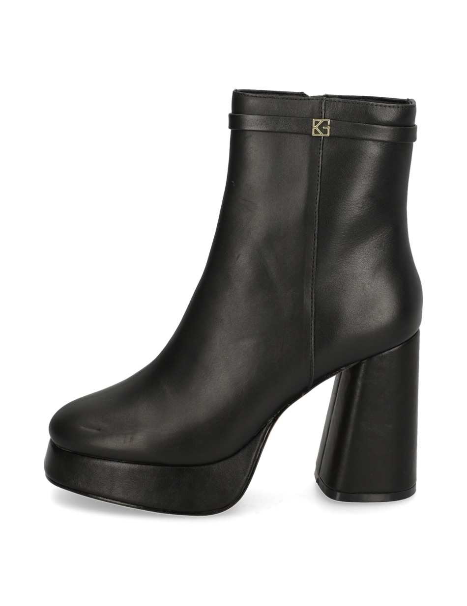 Glattleder Stiefelette