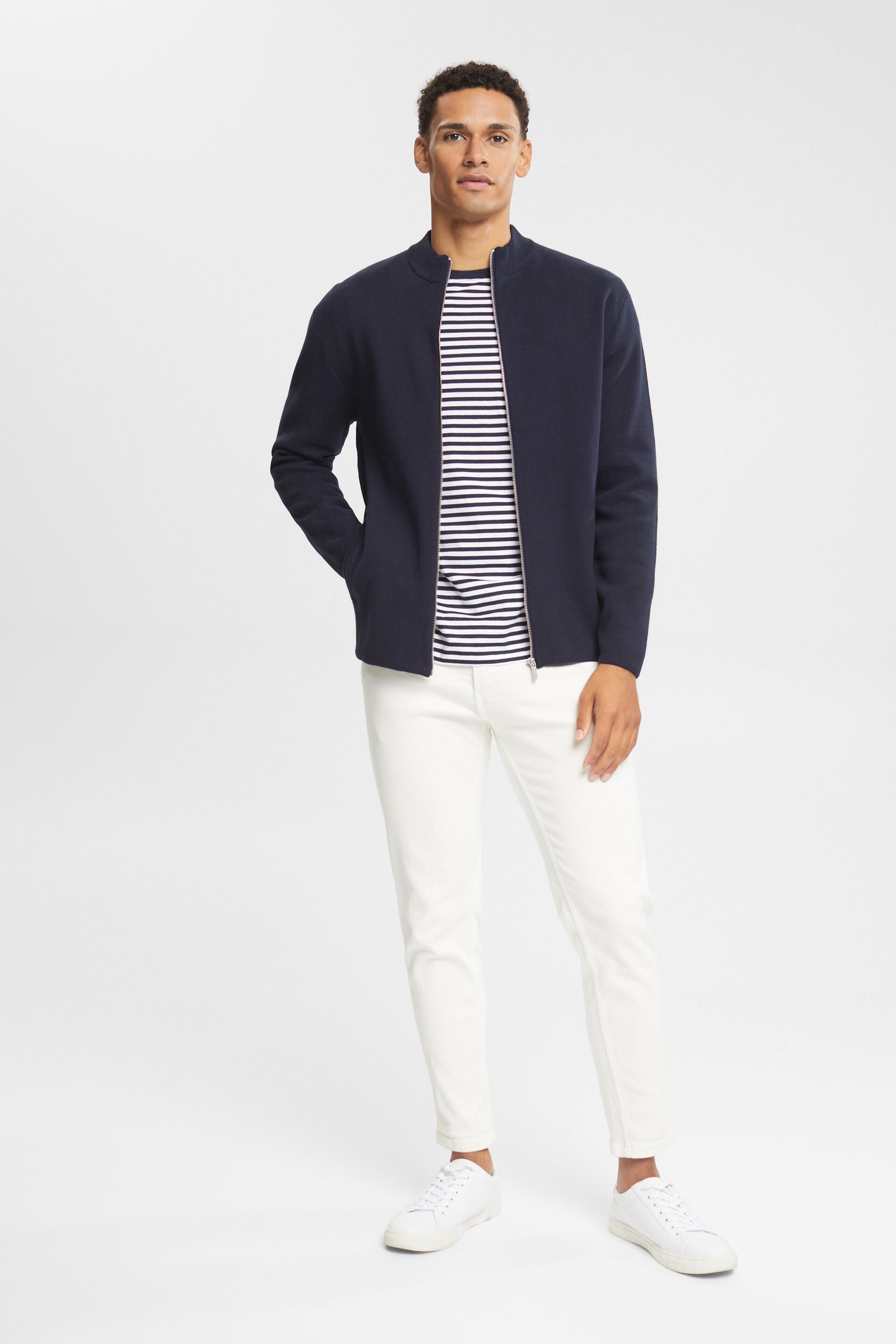 Cardigan zippé